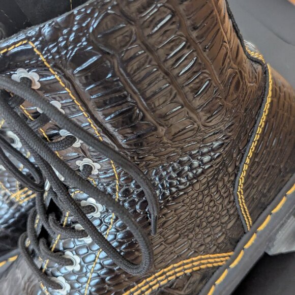 Dr. Martens X Heaven by MJ Audrick Croc Boots (8.5 US) - Picture 9 of 16